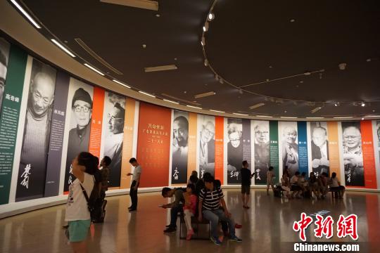 广东美术百年大展在中国美术馆开展