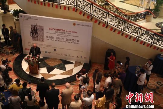 中德当代艺术展在沈阳举办 纪念中德建交45周年