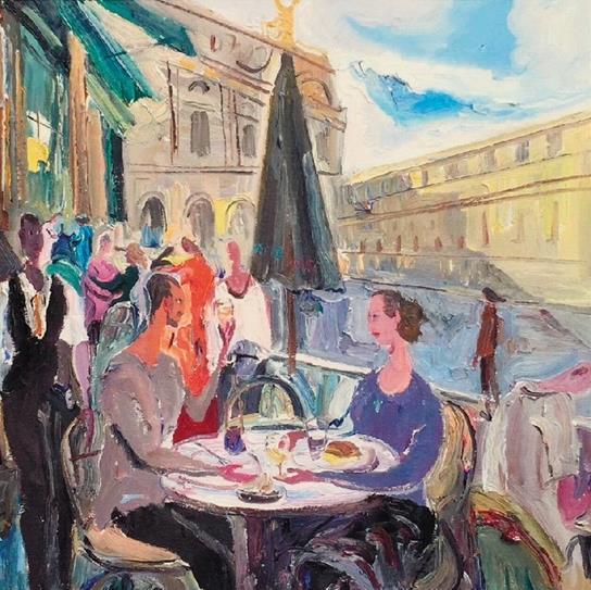 汪明强 巴黎和平咖啡厅