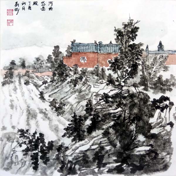 河曲岱岳殿42+42CM