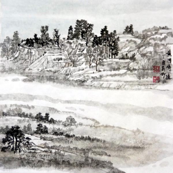 黄河岸边42+42CM