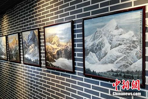 ����ɽ�续����չչʾ�Ĵ���ɫ