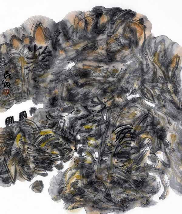 ʯ���ˮī��Ʒչ��ɽ����Ժ��Ļ