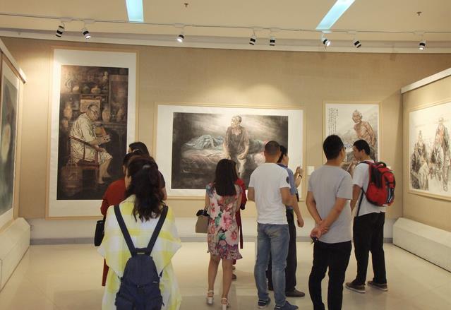 ֣���оٰ�ڶ����й����ﻭ��Ʒչ