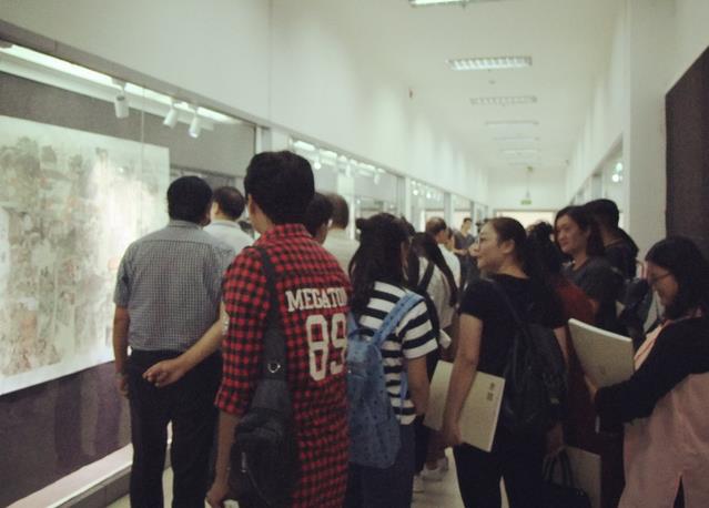 ֣���оٰ�ڶ����й����ﻭ��Ʒչ