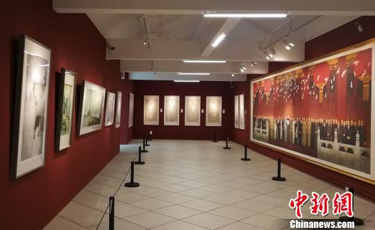 油画大师靳尚谊携画作《画家黄永玉》参加凤凰艺术年展