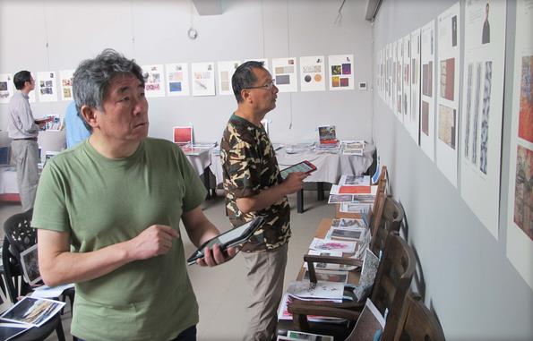 中国精神:第四届油画展(抽象展)初评工作结束