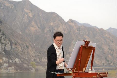 �ɱʵ��ࡪ���ڶ������ɶ�ʦ�黭��չ������Ļ