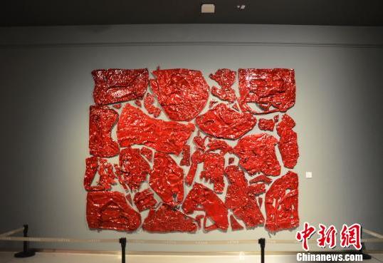 百余幅中国非具象油画作品集体“亮相”山东