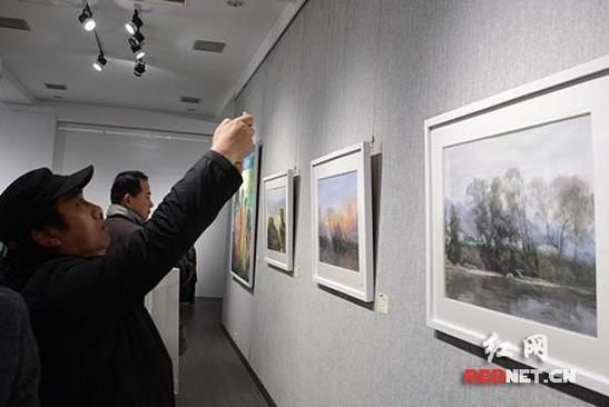 “生态·人文”浏阳美术作品晋省汇报展长沙开幕
