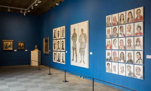 中央美院百年校庆:“时代肖像”在太庙艺术馆启幕