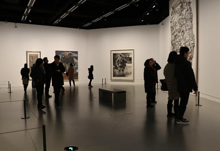 绿色时空——当代美术名家上海邀请展在上海开幕