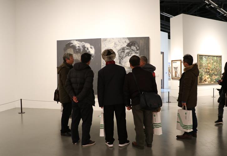 绿色时空——当代美术名家上海邀请展在上海开幕