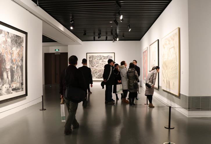 绿色时空——当代美术名家上海邀请展在上海开幕