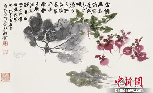 张心庆忆父亲张大千:常熬夜作画 从不“文人相轻”