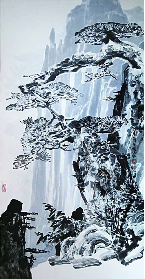 天都归来 69×138cm 2016年