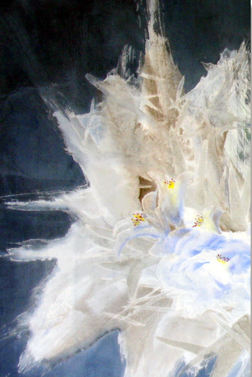 张军 蓝色回忆-1 2008年 68x46