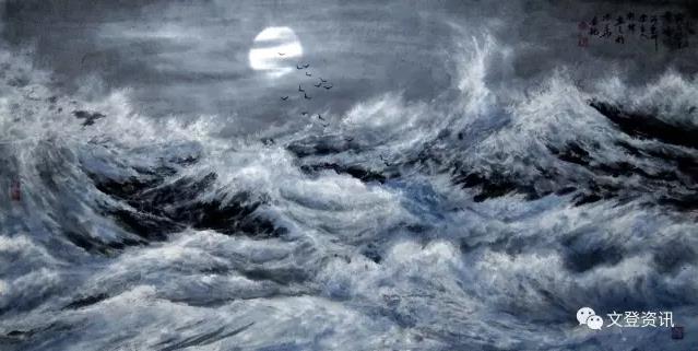 冰涛雪海入画来——我看刘坤的“冰雪海”
