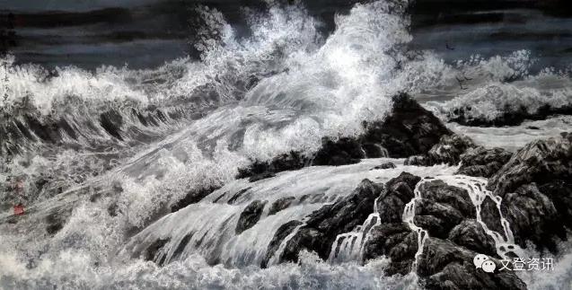 冰涛雪海入画来——我看刘坤的“冰雪海”