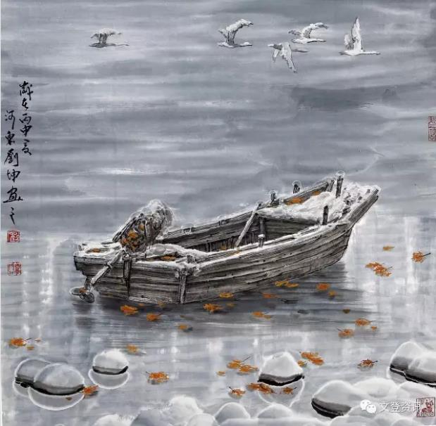冰涛雪海入画来——我看刘坤的“冰雪海”
