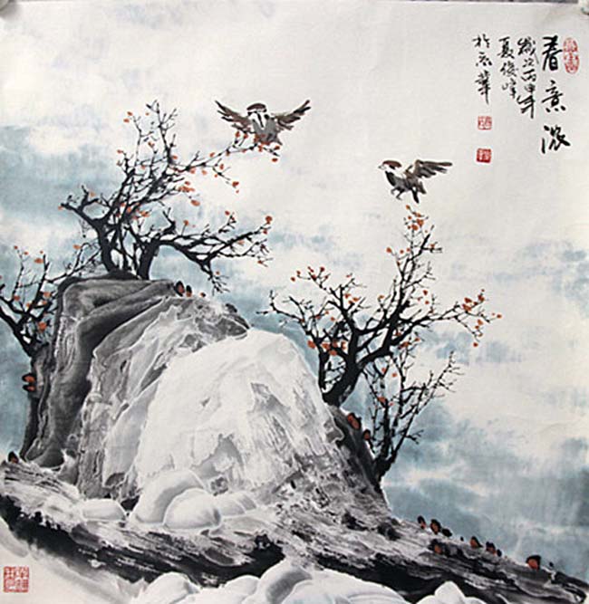高俊峰-春意浓68cm×68cm