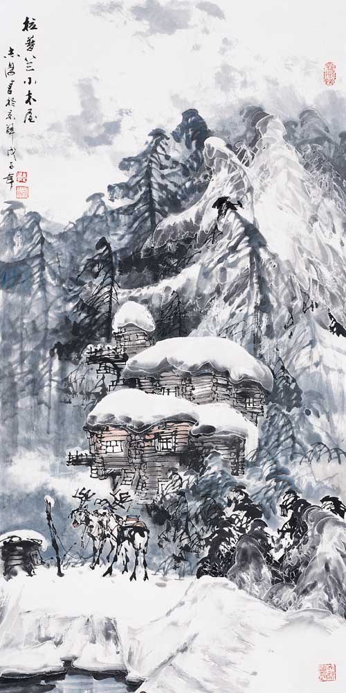 拉普兰小木屋 136x68 2008年