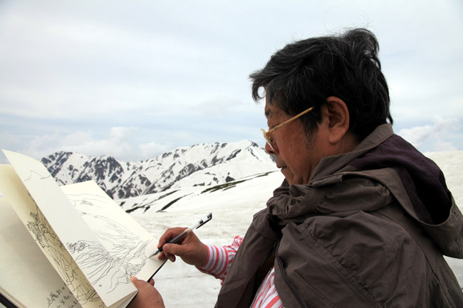 2012年在日本立山