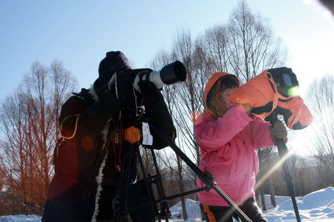 2011年冰雪画派在阿尔山写生