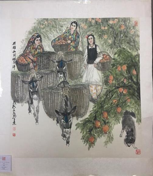 一带一路粤新书画艺术展深圳开展