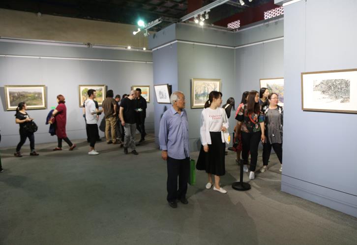 2018中国精神•中国梦 美丽乡村行写生作品展在京开幕