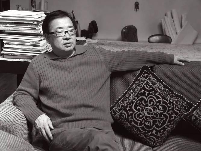 参展画家胡正伟