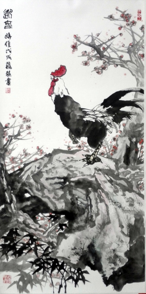 蔡超作品《迎春》