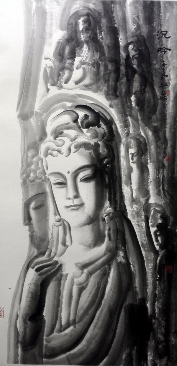 王玉良作品《沉吟》