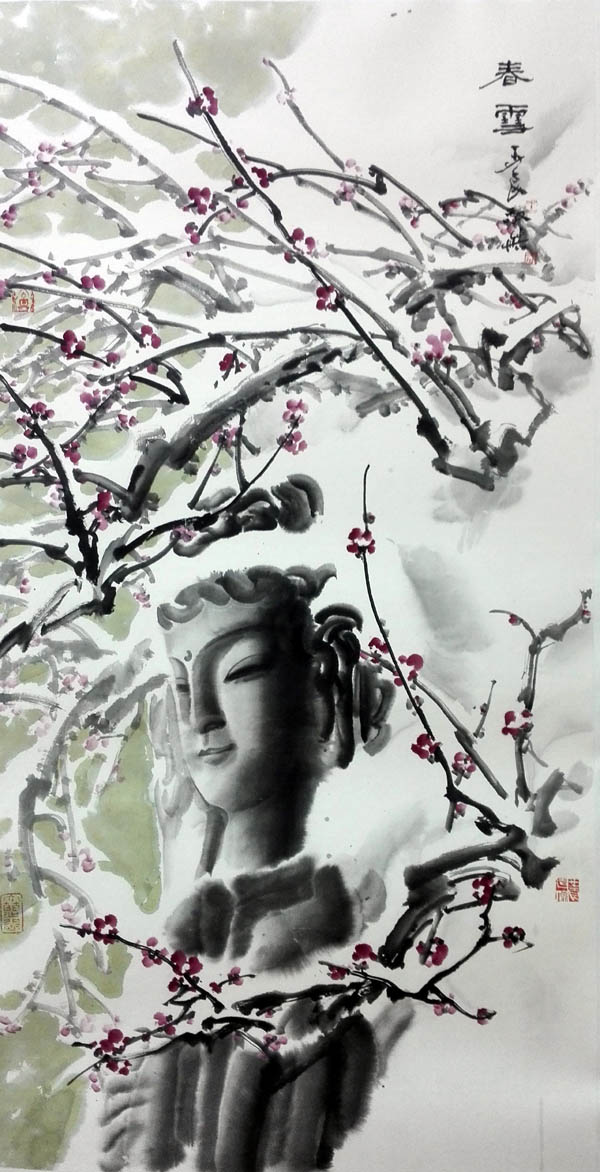 王玉良作品《春雪》