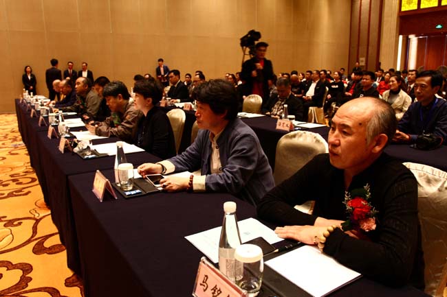 揭牌仪式会场一角