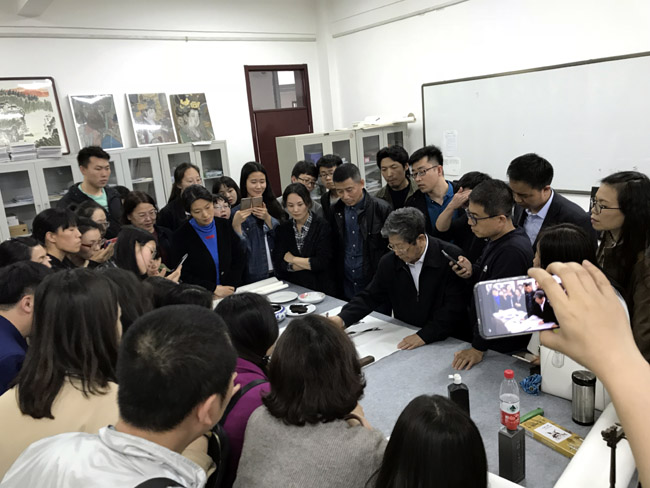 于志学示范教学