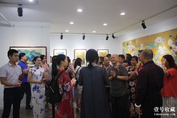 “源一问道”墨涛艺术作品展在益合美术馆开幕