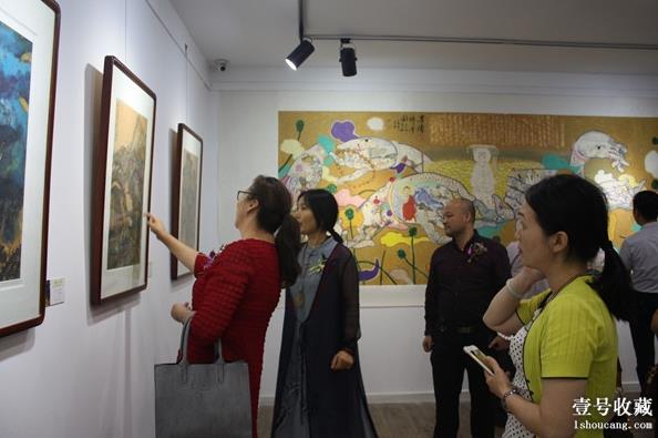 “源一问道”墨涛艺术作品展在益合美术馆开幕