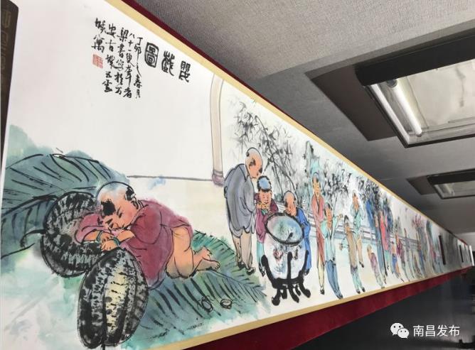 江西历代名家书画精品展亮相南昌画院美术馆