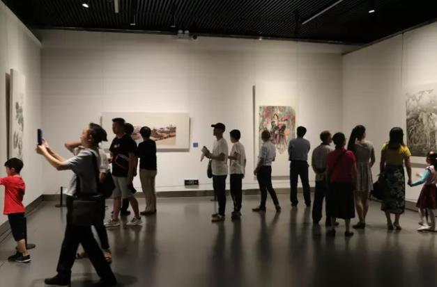 120位当代中国画名家作品亮相淮安市美术馆