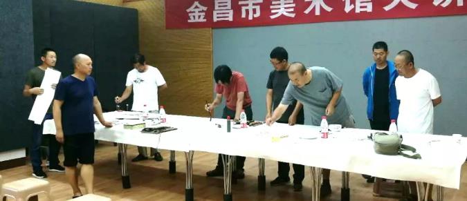 甘肃名家画骊靬金昌采风写生作品展隆重开幕