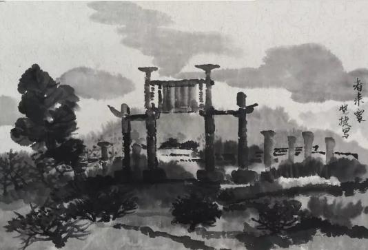 甘肃名家画骊靬金昌采风写生作品展隆重开幕