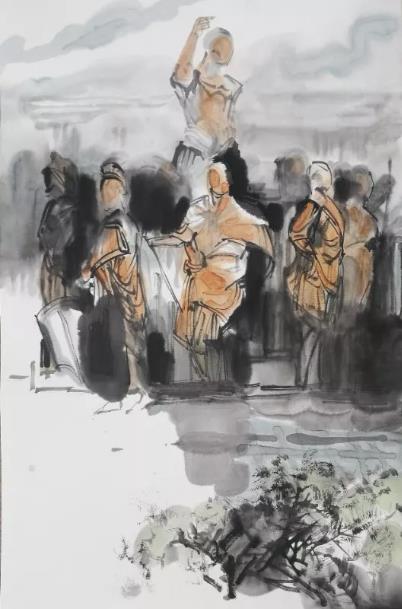 甘肃名家画骊靬金昌采风写生作品展隆重开幕