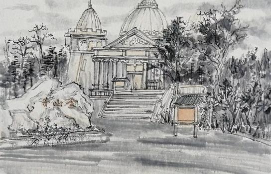 甘肃名家画骊靬金昌采风写生作品展隆重开幕