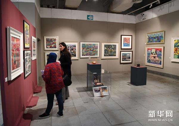 中国上海非遗展在埃及亚历山大举行