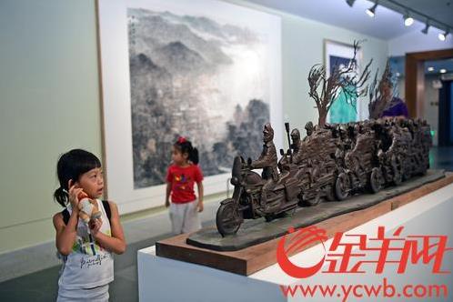 大潮起珠江 庆祝改革开放40周年全国美展走进广东