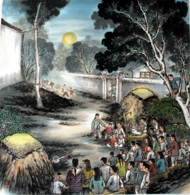 刘东方《家乡回望》系列国画展将在安徽合肥展出
