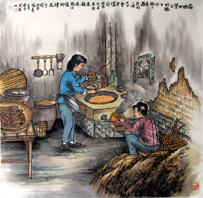 刘东方《家乡回望》系列国画展将在安徽合肥展出