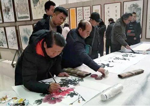 陕西举办第一届大学生书画作品展