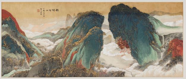 ���ں�ɽ�����й������ݲط羰�����Ʒչ